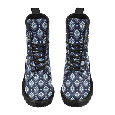 Ethnic Ornament Print Pattern Women's Boots