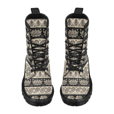 Elephant Hansa Lotus Pattern Women's Boots