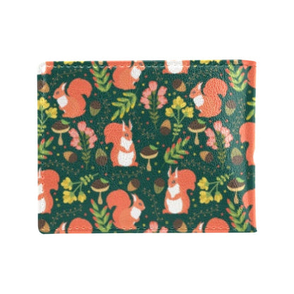 Squirrel Print Design LKS302 Men's ID Card Wallet