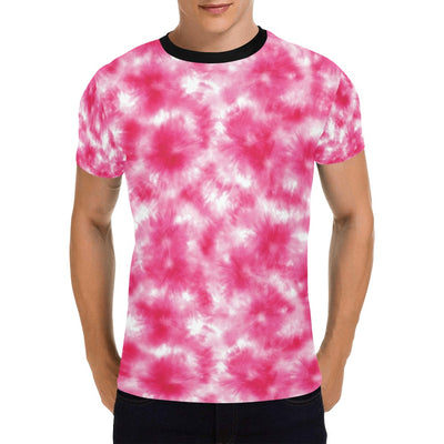 Tie Dye Pink Print Design LKS304 Men's All Over Print T-shirt