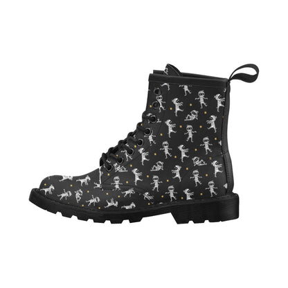Mummy Cute Print Design LKS301 Women's Boots