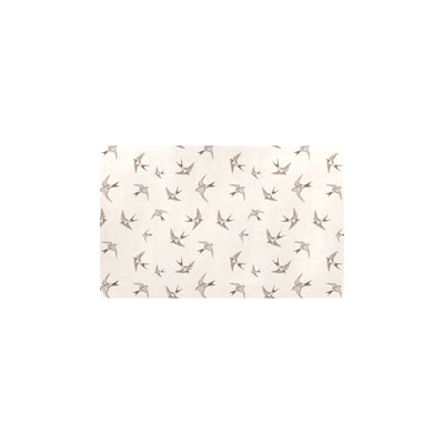 Swallow Bird Pattern Print Design 01 Kitchen Mat