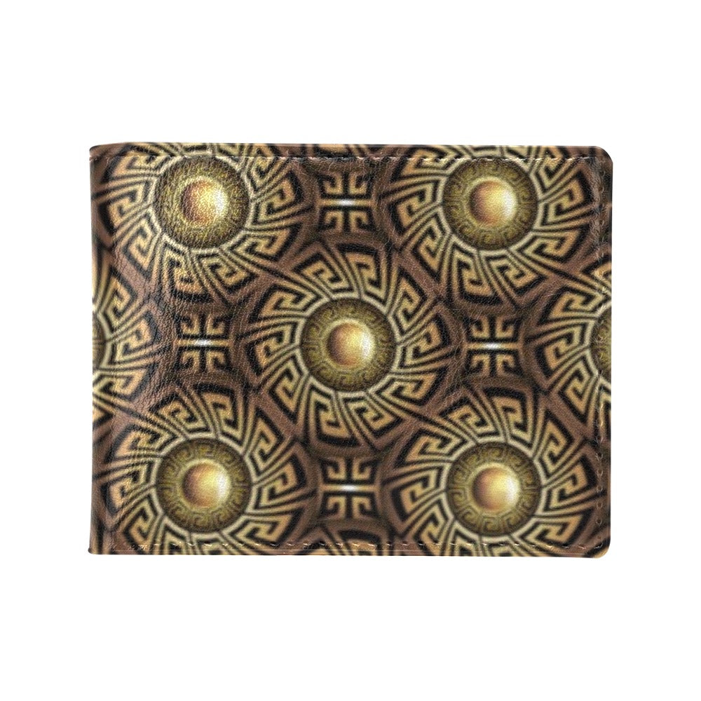 Ancient Greek Print Design LKS3012 Men's ID Card Wallet