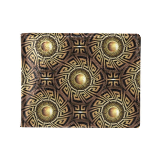 Ancient Greek Print Design LKS3012 Men's ID Card Wallet
