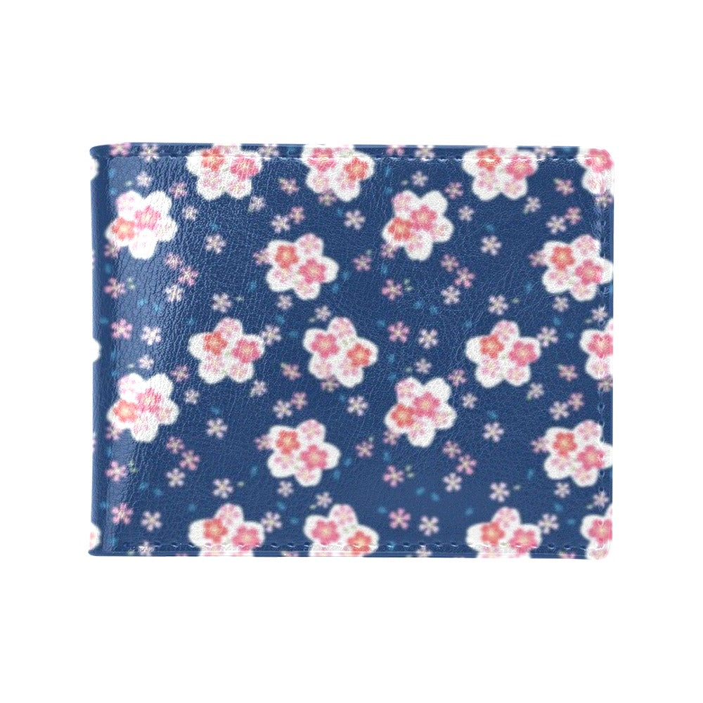 Sakura Print Design LKS306 Men's ID Card Wallet