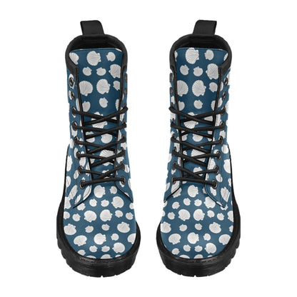 Seashell Print Design LKS3012 Women's Boots