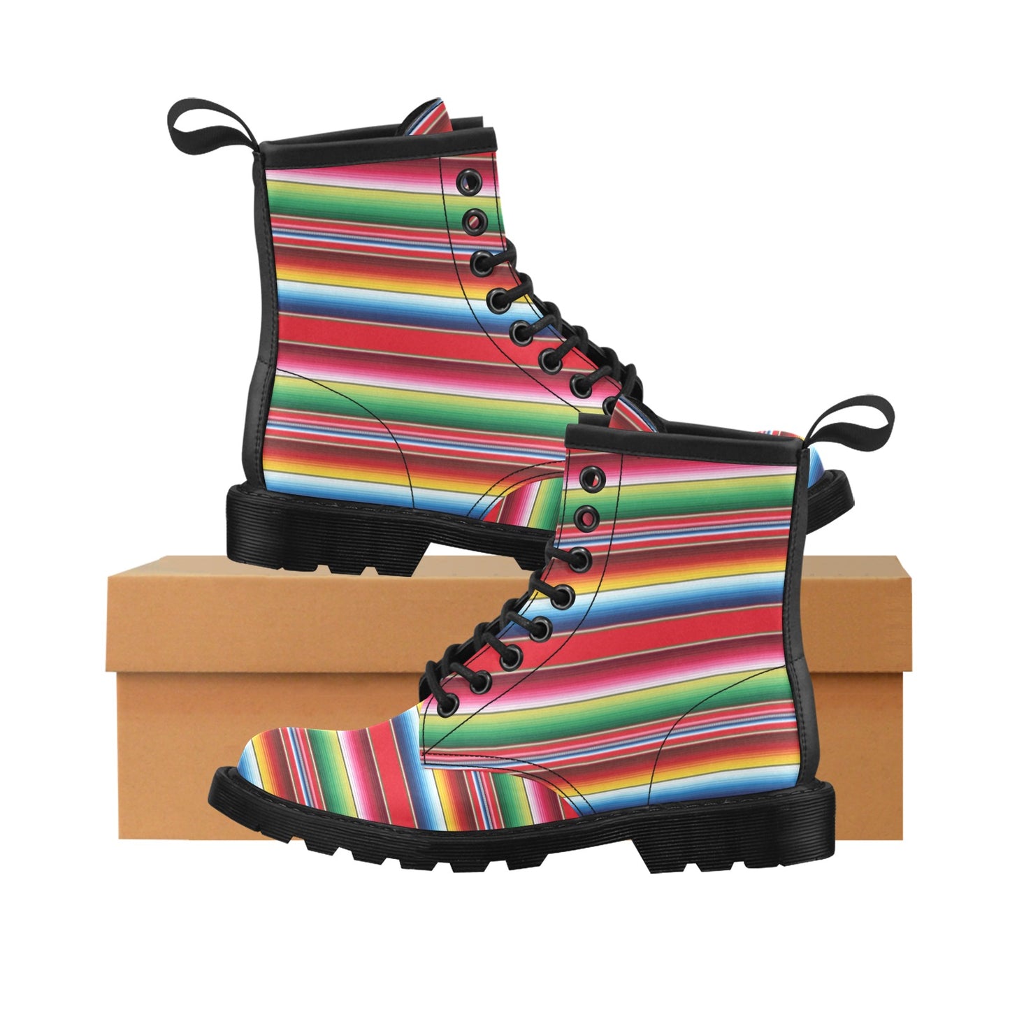 Serape Pattern Women's Boots