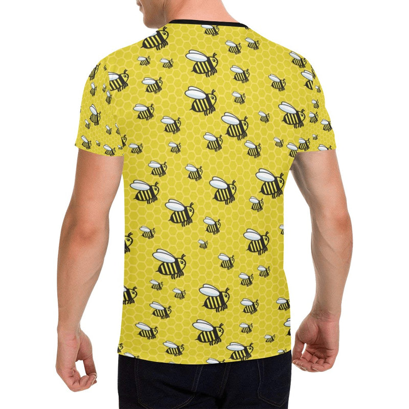 Bee Cute Print Design LKS308 Men's All Over Print T-shirt