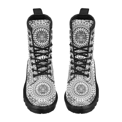 Polynesian Tribal Mask Women's Boots