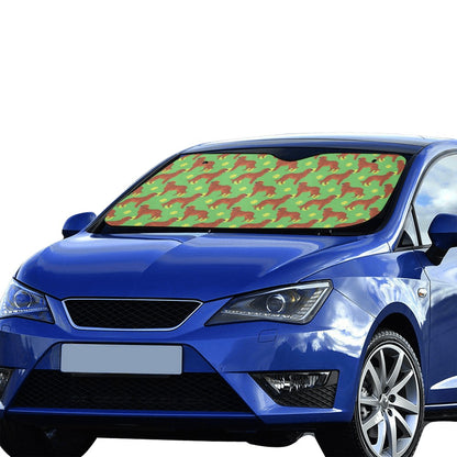 Setters Irish Print Design LKS302 Car front Windshield Sun Shade