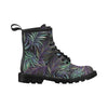 Tropical Palm Leaves Pattern Brightness Women's Boots