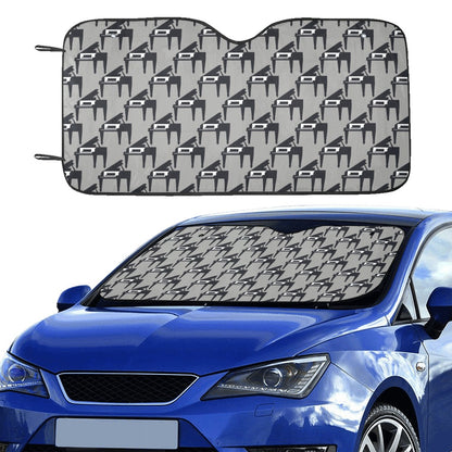 Piano Print Design LKS404 Car front Windshield Sun Shade