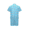 Cow Pattern Print Design 01 Men's Romper