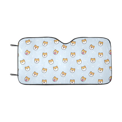 Shiba Inu Print Design LKS3012 Car front Windshield Sun Shade