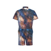 Celestial Milky way Galaxy Men's Romper