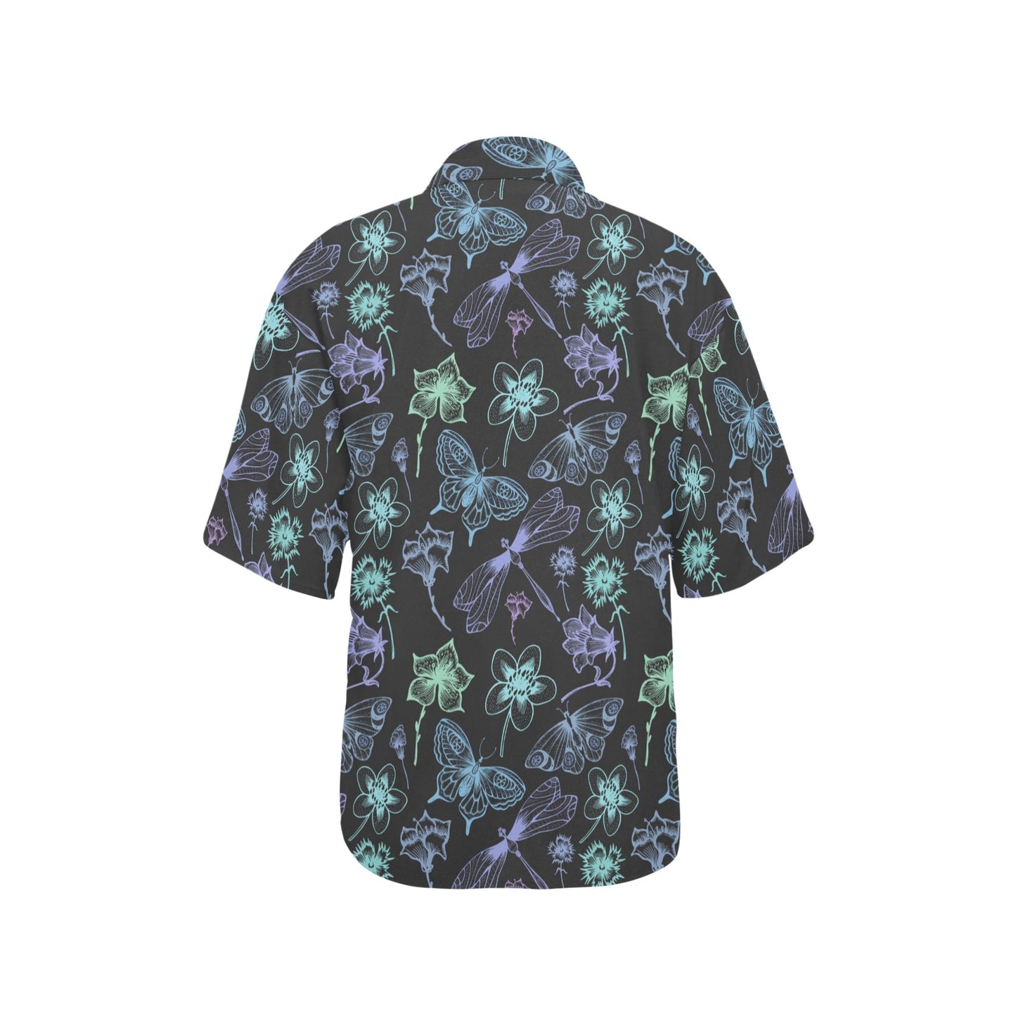 Butterfly Dragonfly Women's Hawaiian Shirt