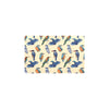 Kingfisher Bird Pattern Print Design 04 Kitchen Mat