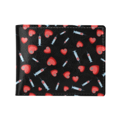 Phlebotomist Medical Concept Men's ID Card Wallet