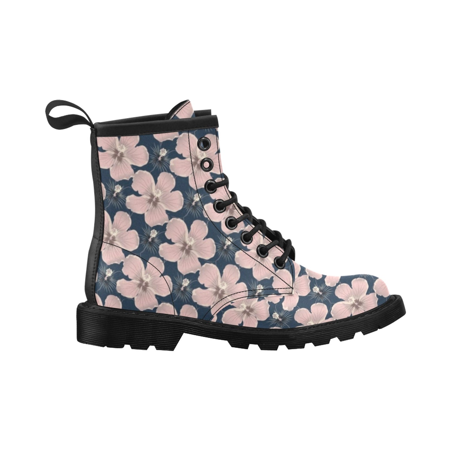 Plumeria Pattern Print Design PM018 Women's Boots