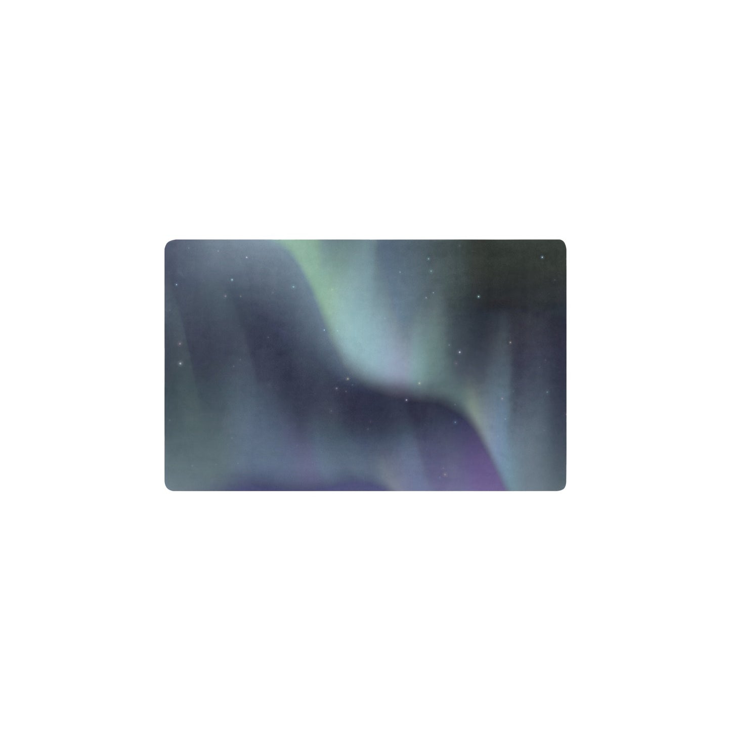 Aurora Borealis Pattern Print Design 01 Kitchen Mat