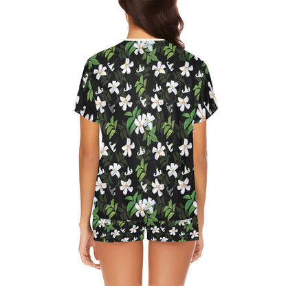 Sampaguita Print Design LKS301 Women's Short Pajama Set