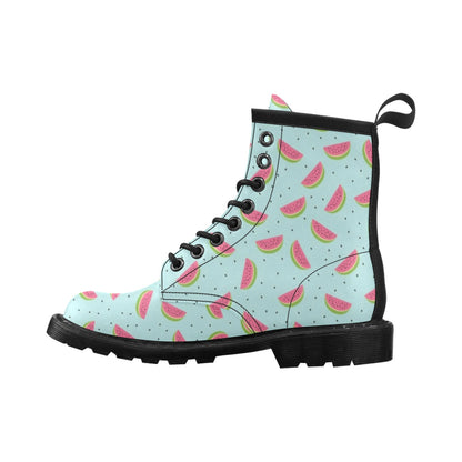 Watermelon Pattern Print Design WM06 Women's Boots