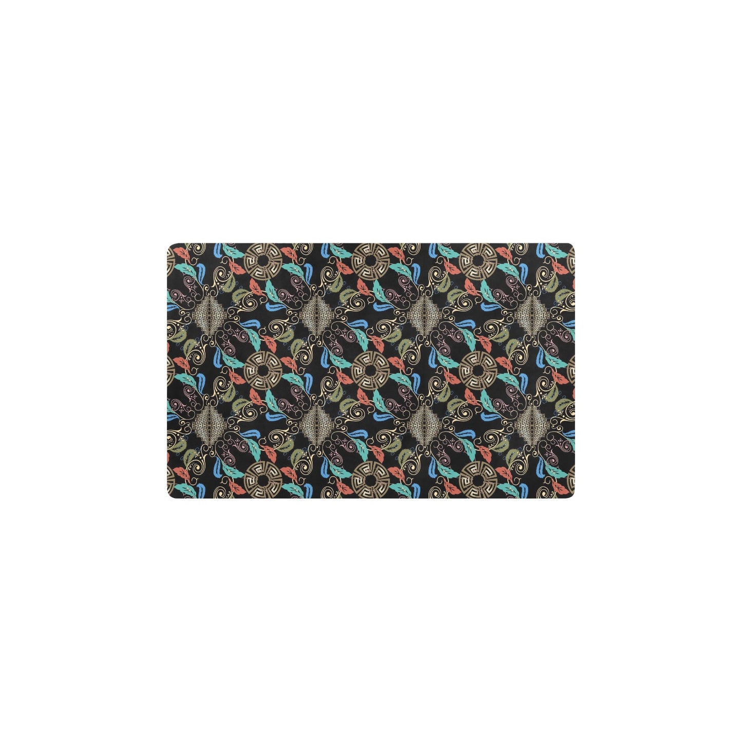 Ancient Greek Print Design LKS308 Kitchen Mat
