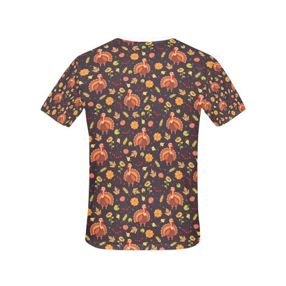 Thanksgiving Print Design LKS305 Women's  T-shirt
