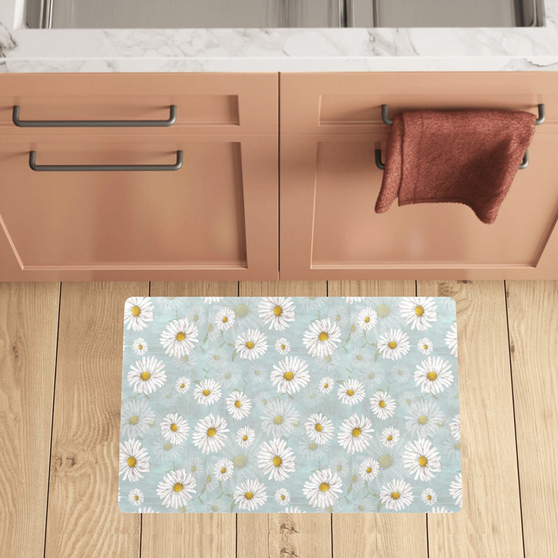 Daisy Pattern Print Design DS012 Kitchen Mat
