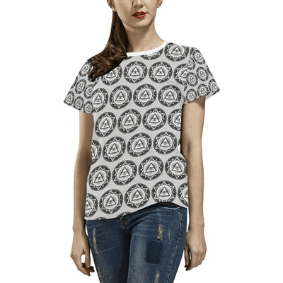 Third Eye Print Design LKS301 Women's  T-shirt