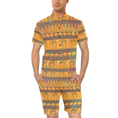 Elephant Aztec Men's Romper