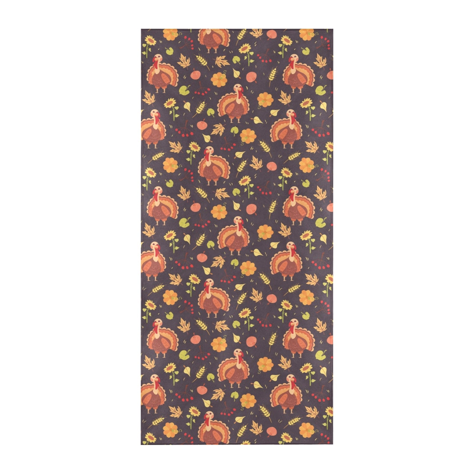 Thanksgiving Print Design LKS305 Beach Towel 32" x 71"