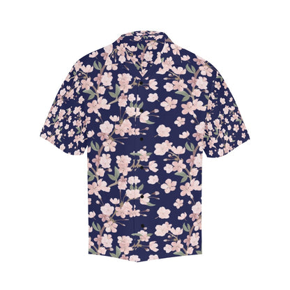 Sakura Print Design LKS301 Men's Hawaiian Shirt