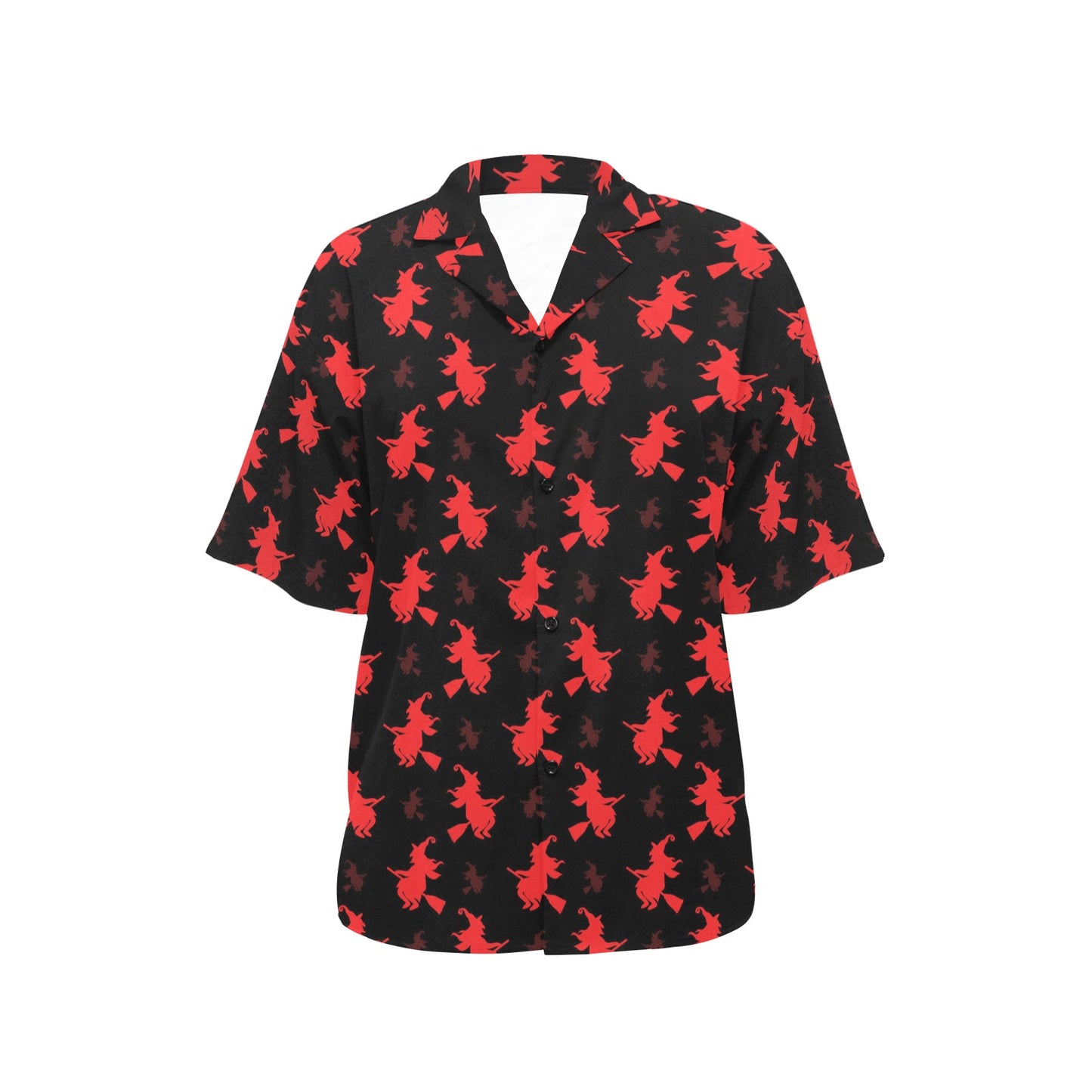 Witch Print Design LKS308 Women's Hawaiian Shirt
