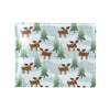 Moose Print Design LKS402 Men's ID Card Wallet