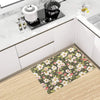 Apple blossom Pattern Print Design AB01 Kitchen Mat