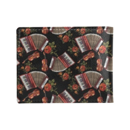 Accordion Print Design LKS403 Men's ID Card Wallet
