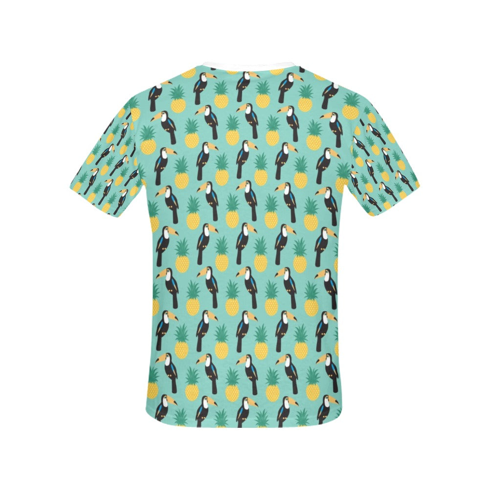 Toucan Print Design LKS301 Women's  T-shirt