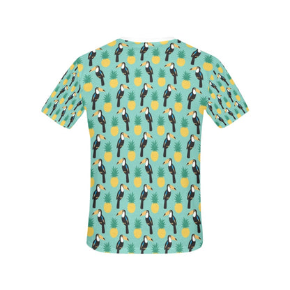 Toucan Print Design LKS301 Women's  T-shirt
