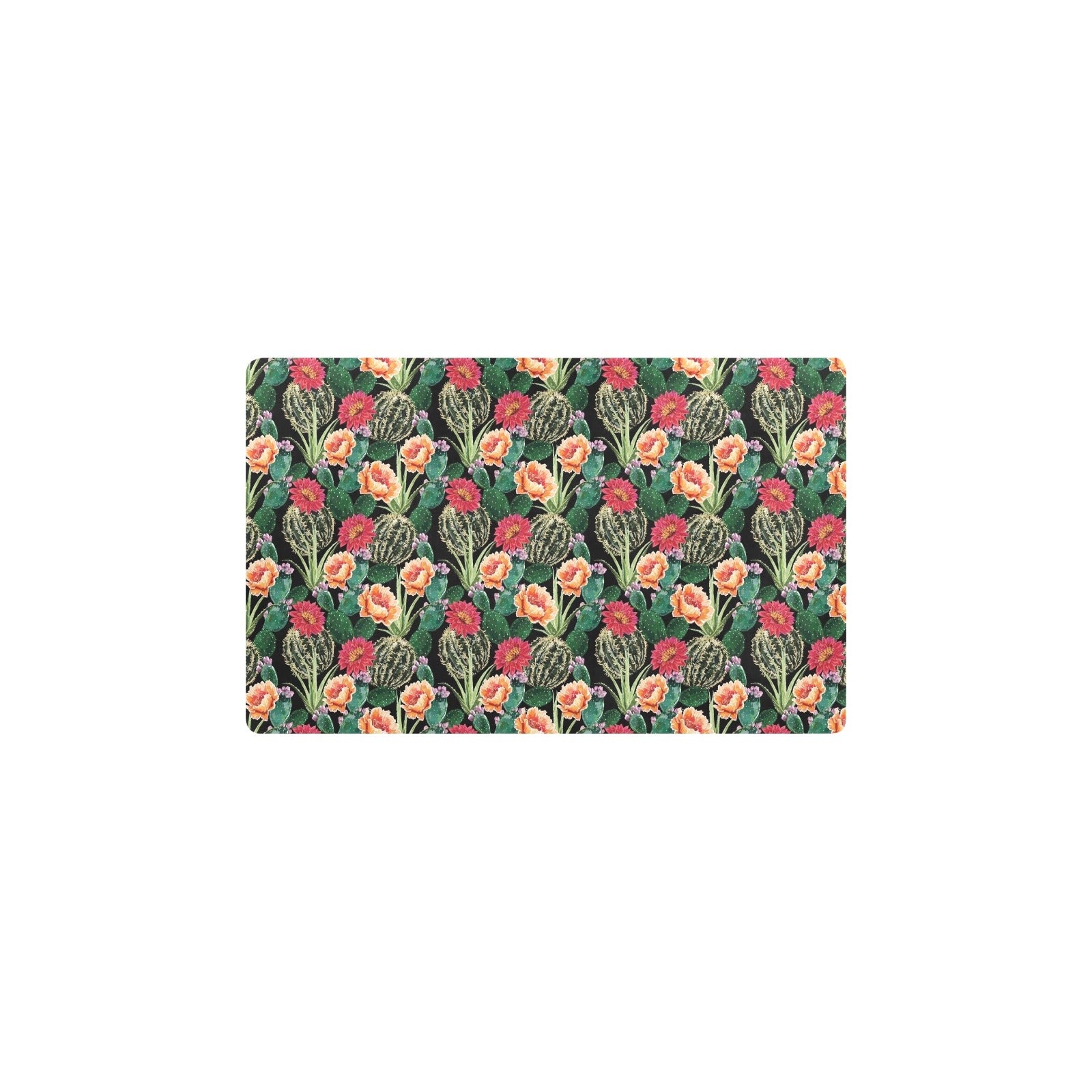 Cactus Pattern Print Design 06 Kitchen Mat