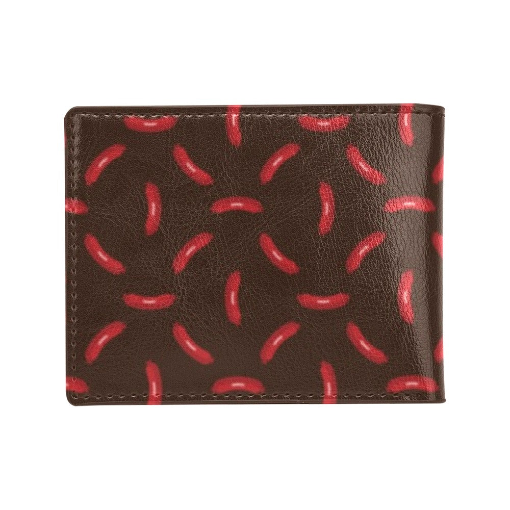 Sausage Print Design LKS302 Men's ID Card Wallet