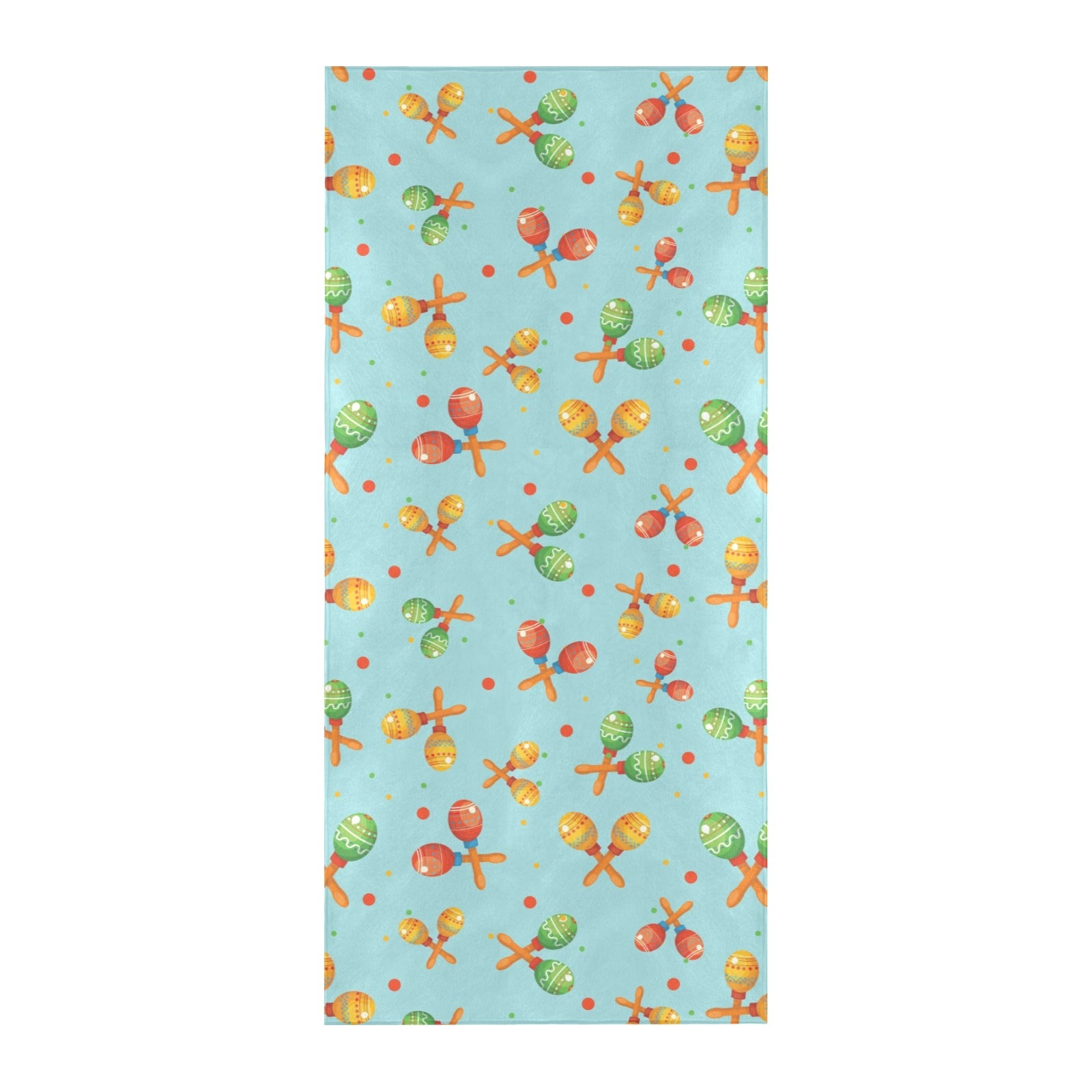 Maracas Print Design LKS402 Beach Towel 32" x 71"