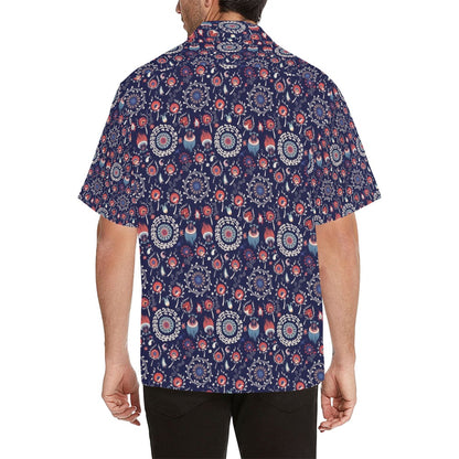 Suzani Print Design LKS305 Men's Hawaiian Shirt