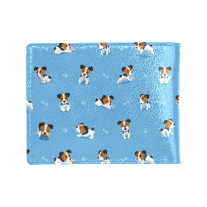 Russell Terriers Print Design LKS3010 Men's ID Card Wallet