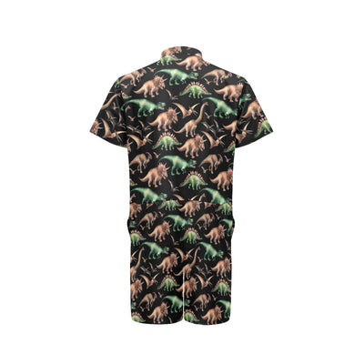 Dinosaur Print Pattern Men's Romper