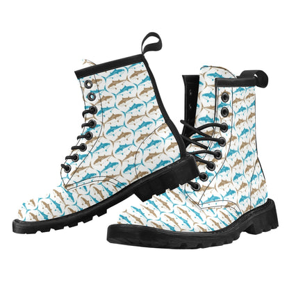 Tuna Fish Print Design LKS301 Women's Boots
