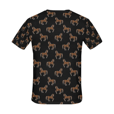 Horse Print Design LKS3010 Men's All Over Print T-shirt