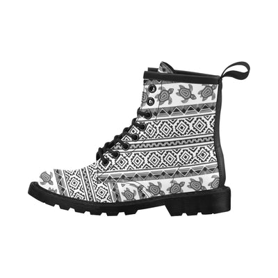 Sea Turtle Tribal Aztec Women's Boots