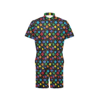 Chakra Pattern Print Design 01 Men's Romper