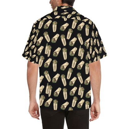Burrito Print Design LKS303 Men's Hawaiian Shirt